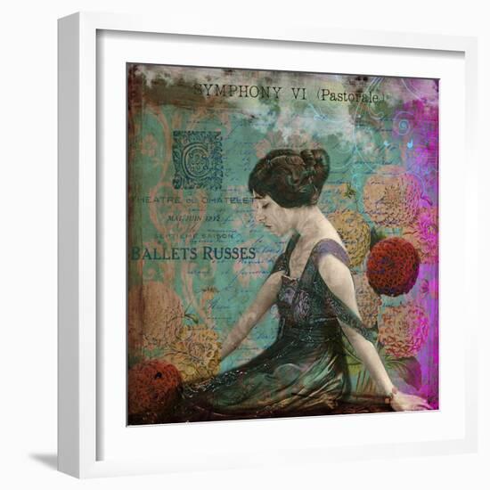 Femme Paris VIII-Sandy Lloyd-Framed Art Print