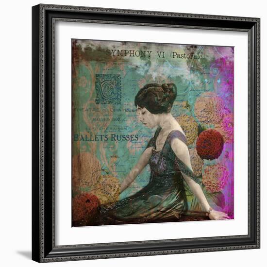 Femme Paris VIII-Sandy Lloyd-Framed Art Print