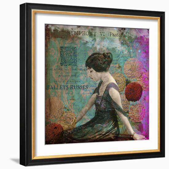 Femme Paris VIII-Sandy Lloyd-Framed Art Print