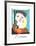 Femme Profile-Pablo Picasso-Framed Collectable Print