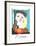 Femme Profile-Pablo Picasso-Framed Collectable Print