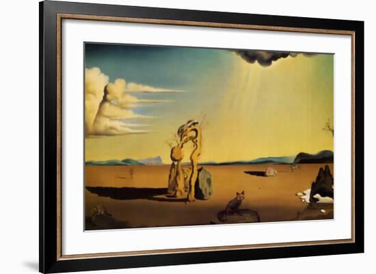 Femme-Salvador Dalí-Framed Art Print