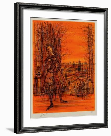 Femme-Jean Carzou-Framed Limited Edition