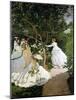 Femmes au jardin (Women in the Garden), 1866-67-Claude Monet-Mounted Giclee Print