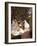 Femmes au jardin-Claude Monet-Framed Giclee Print