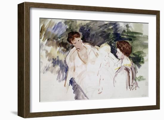 Femmes et enfants-Mary Cassatt-Framed Giclee Print