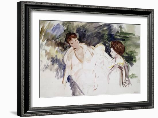 Femmes et enfants-Mary Cassatt-Framed Giclee Print