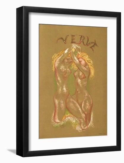 Femmes II-Aristide Maillol-Framed Collectable Print