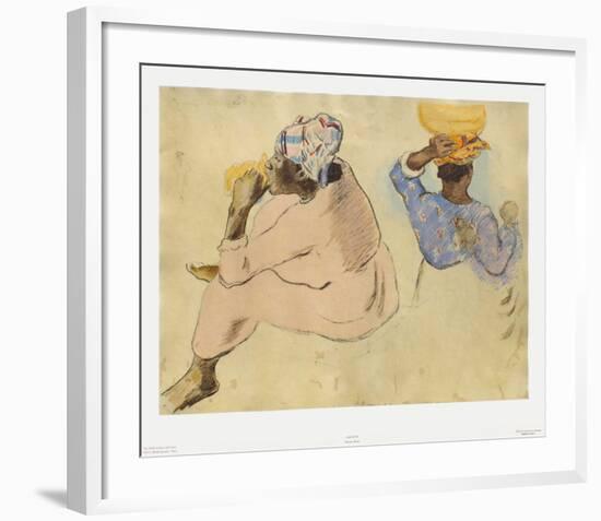 Femmes Maoris-null-Framed Collectable Print