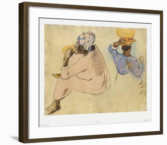 Femmes Maoris-null-Framed Collectable Print