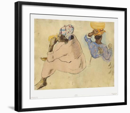 Femmes Maoris-null-Framed Collectable Print