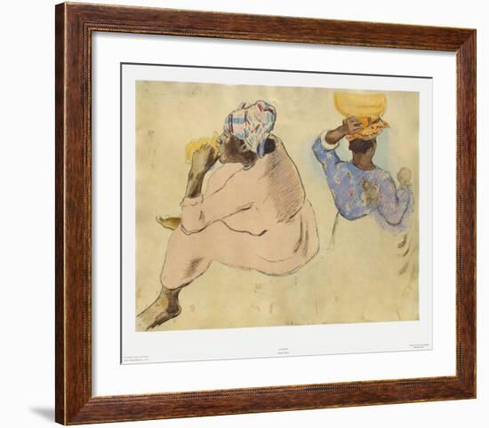 Femmes Maoris-null-Framed Collectable Print