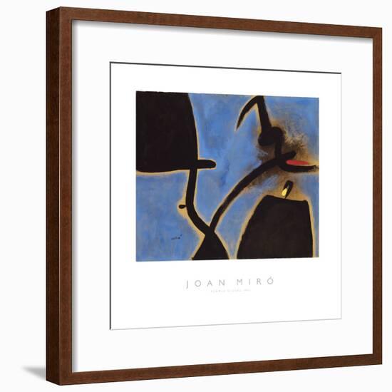 Femmes, Oiseau, 1973-Joan Miro-Framed Giclee Print