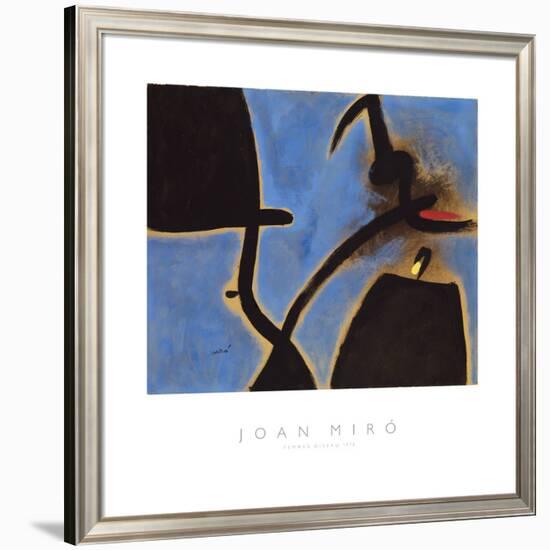 Femmes, Oiseau, 1973-Joan Miro-Framed Giclee Print