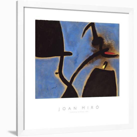 Femmes, Oiseau, 1973-Joan Miro-Framed Giclee Print