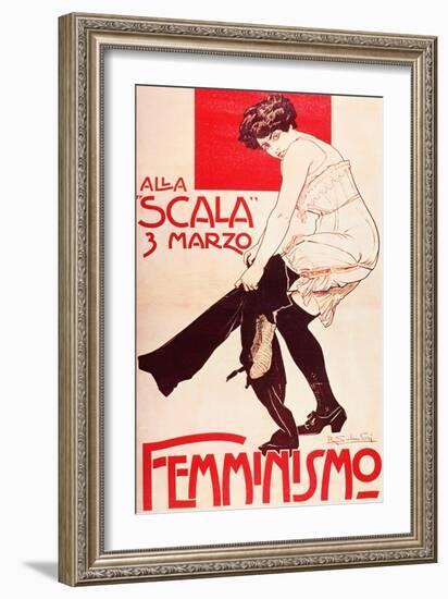 Femminismo (Poster)-null-Framed Giclee Print