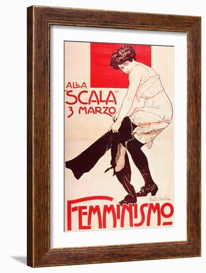 Femminismo (Poster)-null-Framed Giclee Print