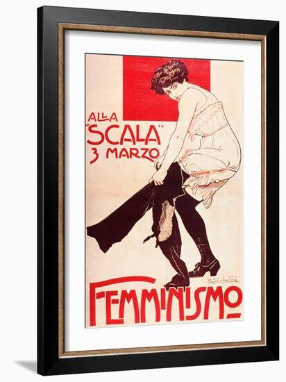 Femminismo (Poster)-null-Framed Giclee Print