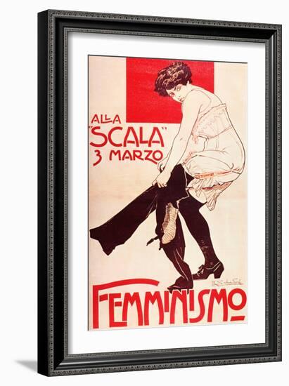 Femminismo (Poster)-null-Framed Giclee Print