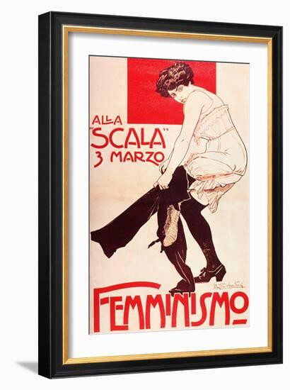 Femminismo (Poster)-null-Framed Giclee Print