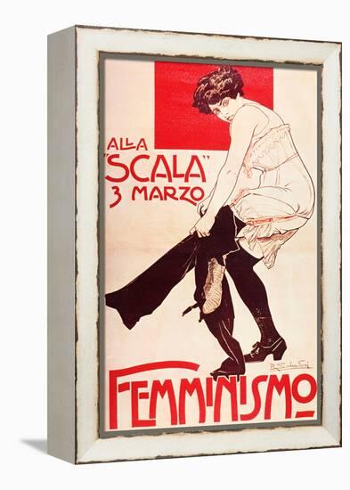 Femminismo (Poster)-null-Framed Premier Image Canvas