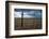 Fence in the Savanah Near the Minuteman Nuclear Missile Site, South Dakota, Usa-Michael Runkel-Framed Photographic Print