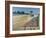 Fence on the Beach, Santa Monica, USA, 2002-Peter Wilson-Framed Giclee Print