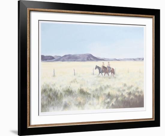 Fence Riders-Gwendolyn Branstetter-Framed Limited Edition
