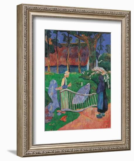 Fence with Flowers-Paul Serusier-Framed Giclee Print