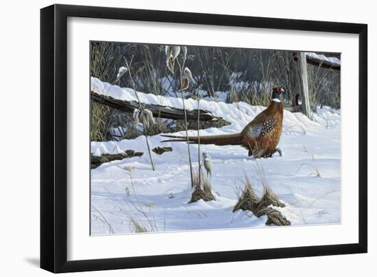 Fenceline Strut-Wilhelm Goebel-Framed Giclee Print