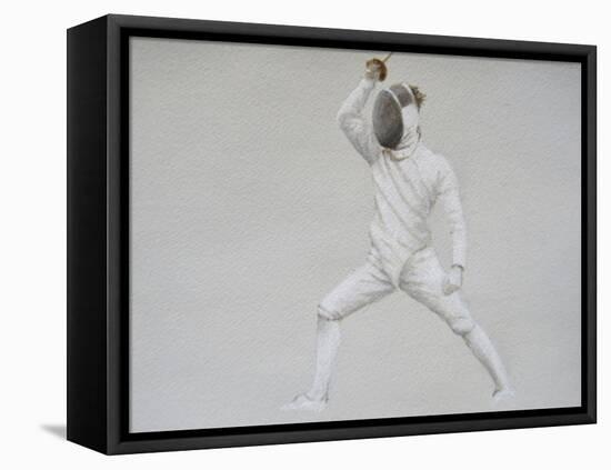 Fencer-Lincoln Seligman-Framed Premier Image Canvas
