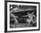 Fencers Competing in the Olympics-John Dominis-Framed Photographic Print