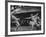 Fencers Competing in the Olympics-John Dominis-Framed Photographic Print