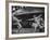 Fencers Competing in the Olympics-John Dominis-Framed Photographic Print