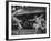 Fencers Competing in the Olympics-John Dominis-Framed Photographic Print