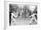 Fencing Competition in the 1912 Olympics in Stockholm-null-Framed Photographic Print