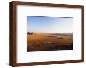 Fenetre d'Isalo (the window of Isalo), Isalo National Park, central area, Madagascar, Africa-Christian Kober-Framed Photographic Print