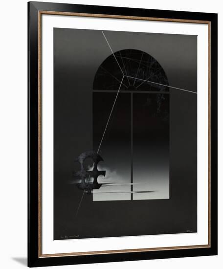 Fenêtre-Andrès Segovia-Framed Premium Edition