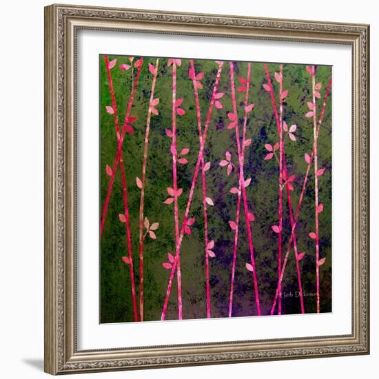Feng Shui Cane Hot Pink-Herb Dickinson-Framed Photographic Print
