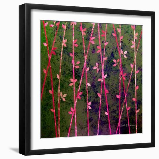 Feng Shui Cane Hot Pink-Herb Dickinson-Framed Photographic Print