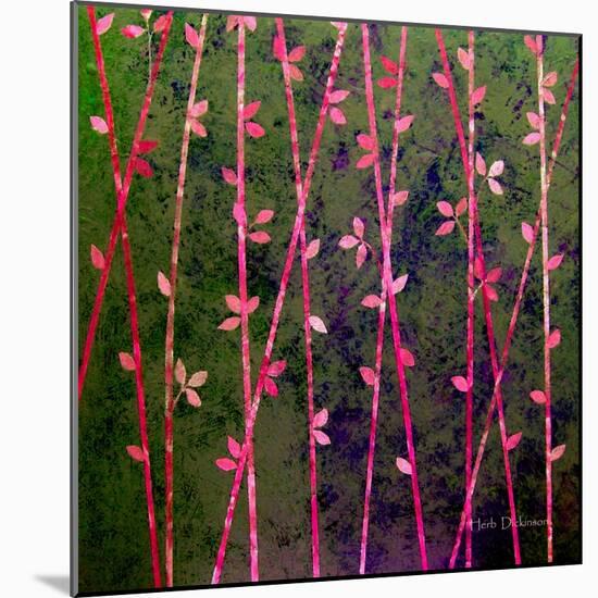Feng Shui Cane Hot Pink-Herb Dickinson-Mounted Photographic Print