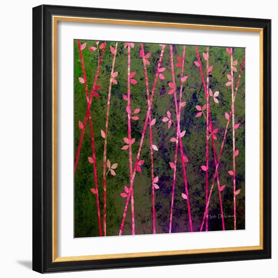 Feng Shui Cane Hot Pink-Herb Dickinson-Framed Photographic Print