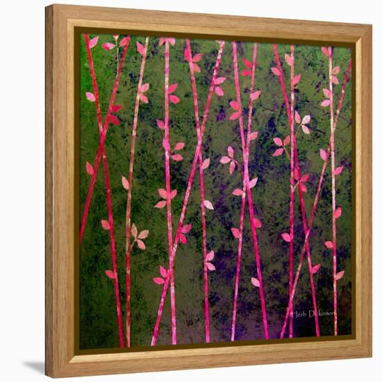 Feng Shui Cane Hot Pink-Herb Dickinson-Framed Premier Image Canvas