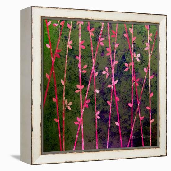 Feng Shui Cane Hot Pink-Herb Dickinson-Framed Premier Image Canvas