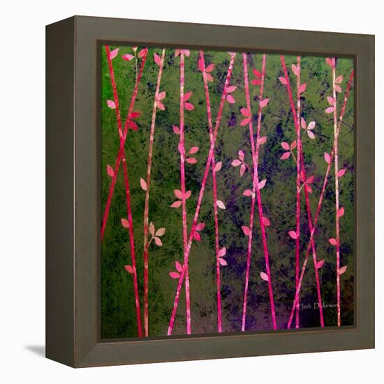 Feng Shui Cane Hot Pink-Herb Dickinson-Framed Premier Image Canvas