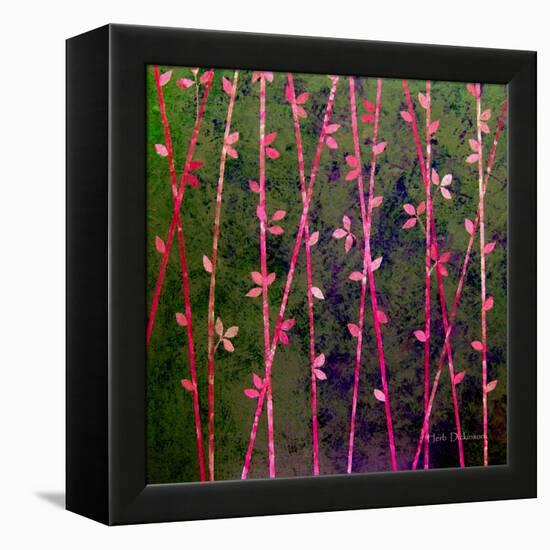 Feng Shui Cane Hot Pink-Herb Dickinson-Framed Premier Image Canvas