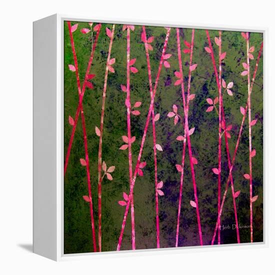 Feng Shui Cane Hot Pink-Herb Dickinson-Framed Premier Image Canvas