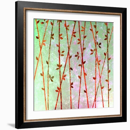 Feng Shui Cane Red-Herb Dickinson-Framed Photographic Print