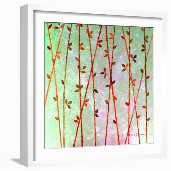 Feng Shui Cane Red-Herb Dickinson-Framed Photographic Print