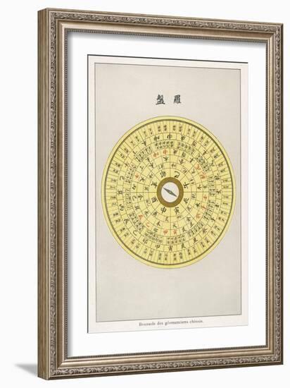 Feng-Shui Compass-null-Framed Art Print